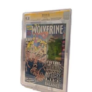 WOLVERINE #75 CGC 9.8 SS ADAM KUBERT 1993, 1st print